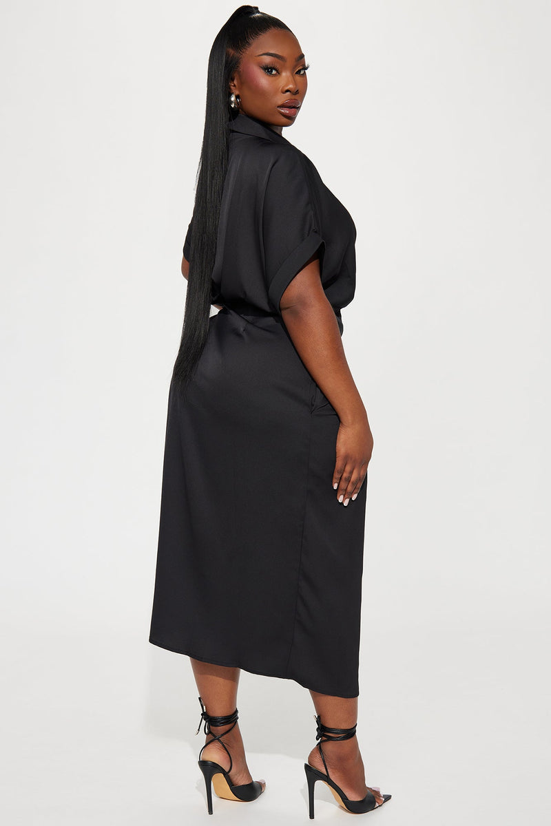 Lucy Midi Wrap Dress