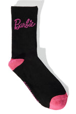 Barbie Besties Socks  - Black/Pink
